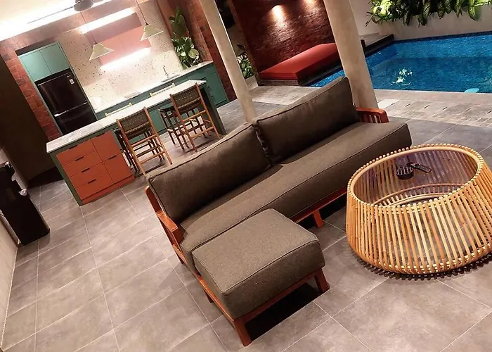 Akhila 3 - 2 Bedroom Modern Tropical At The Heart Of فيلة سمينياك