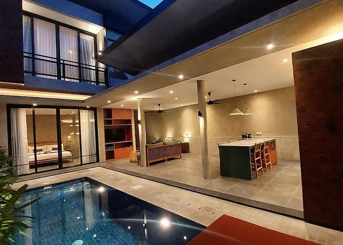 Akhila 3 - 2 Bedroom Modern Tropical At The Heart Of سمينياك